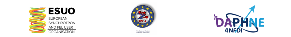 ESUO logo; ENSA logo; DAPHNE4NFDI logo